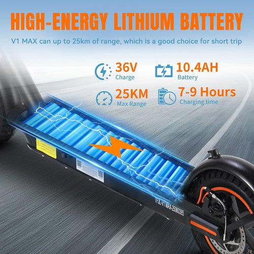 TWOFISH V1 MAX Electric Scooter, 400W Motor TWOFISH V1 MAX Electric Scooter, 400W Motor